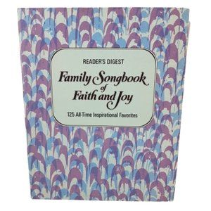 Vintage 1975 READERS DIGEST Family Songbook of Faith and Joy Piano Music Book